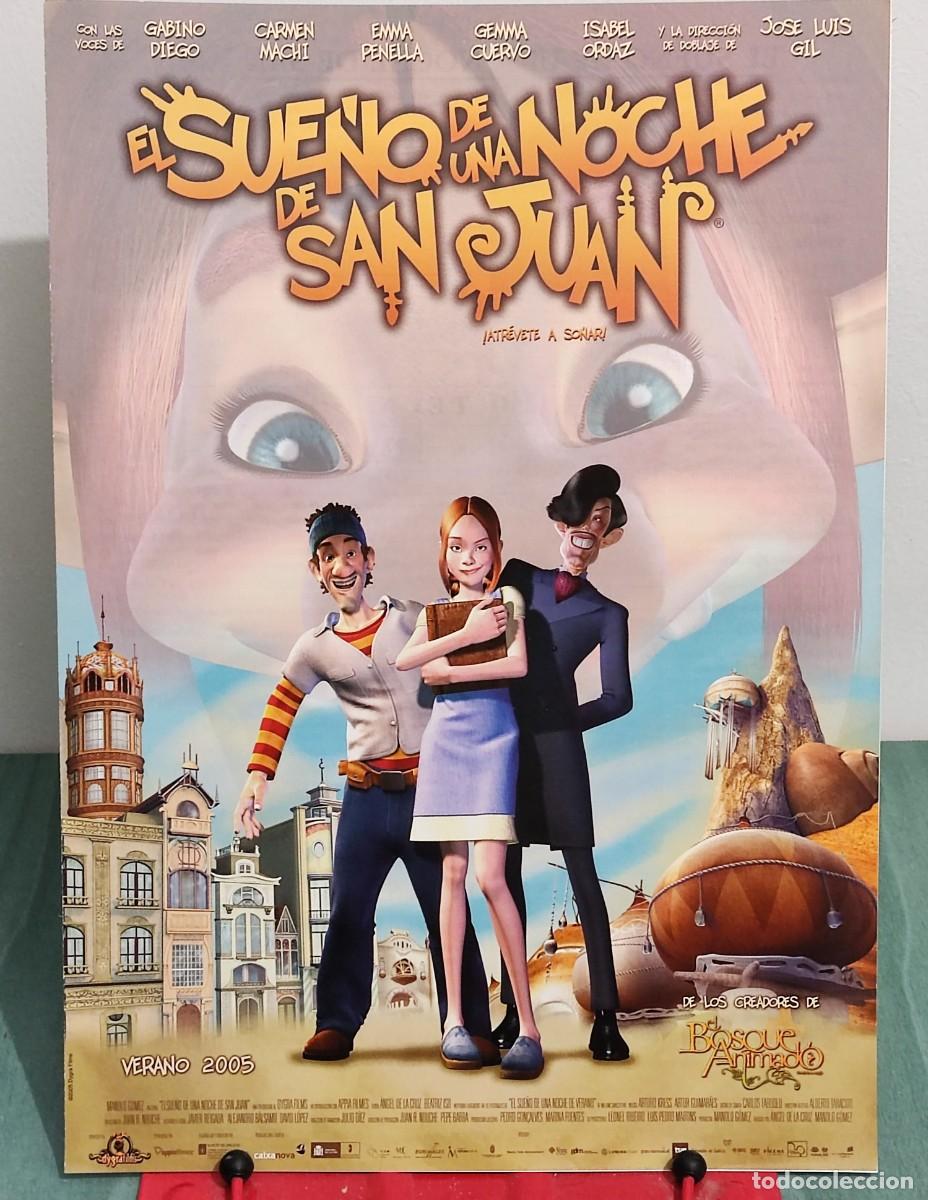 Cine: El sue&ntilde;o de una noche de San Juan . Guia publicitaria 4 paginas