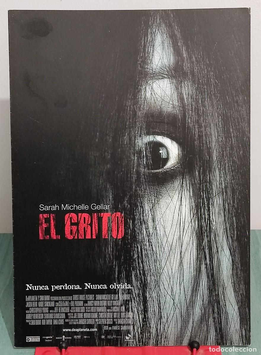 Cine: El grito (The Grudge 2004) . Guia publicitaria 4 paginas