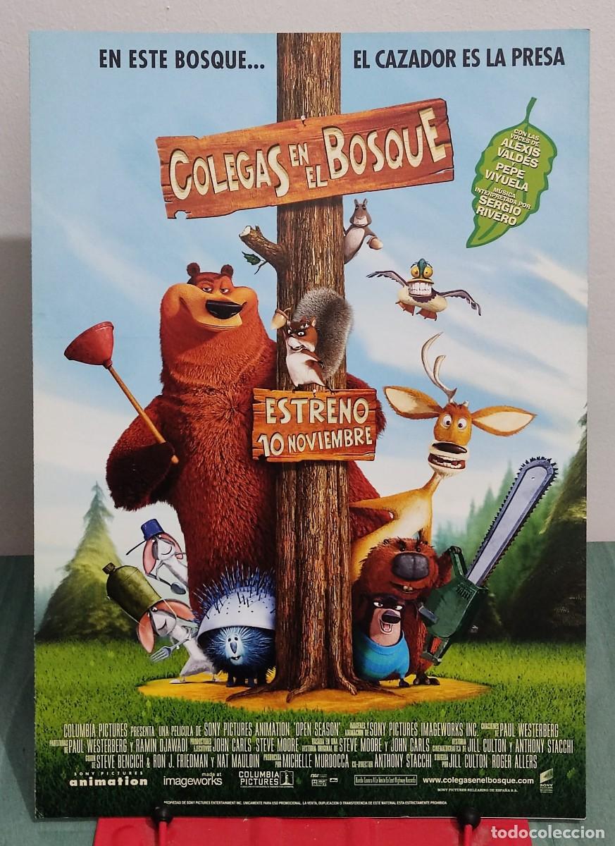 Cine: Colegas en el bosque . Guia publicitaria 4 paginas