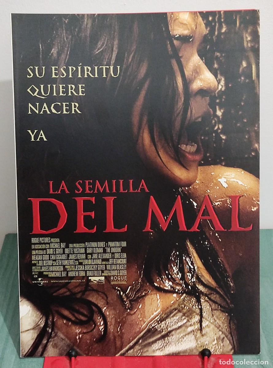Cinema: La semilla del mal . Guia publicitaria 4 paginas