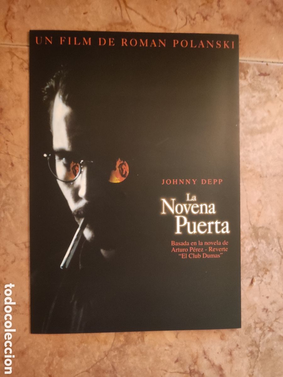 Cinema: Gu&iacute;a de prensa / Pressbook - LA NOVENA PUERTA (Polanski, 1999) - Distribuci&oacute;n Espa&ntilde;a