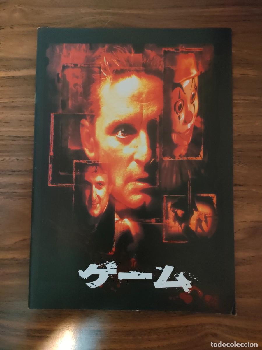 Cinema: GUIA PRESSBOOK JAPONES - THE GAME, MICHAEL DOUGLAS