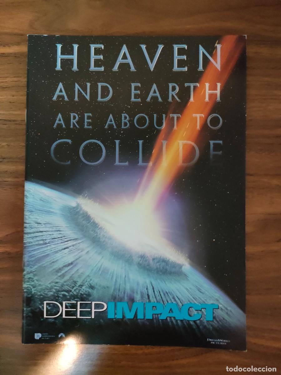Cinema: GUIA PRESSBOOK JAPONES - DEEP IMPACT, MORGAN FREEMAN