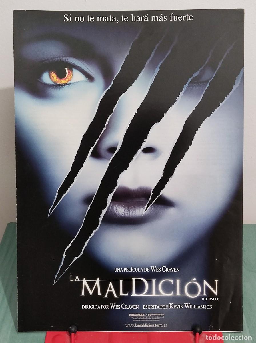 Cinema: La maldicion . Guia publicitaria 4 paginas