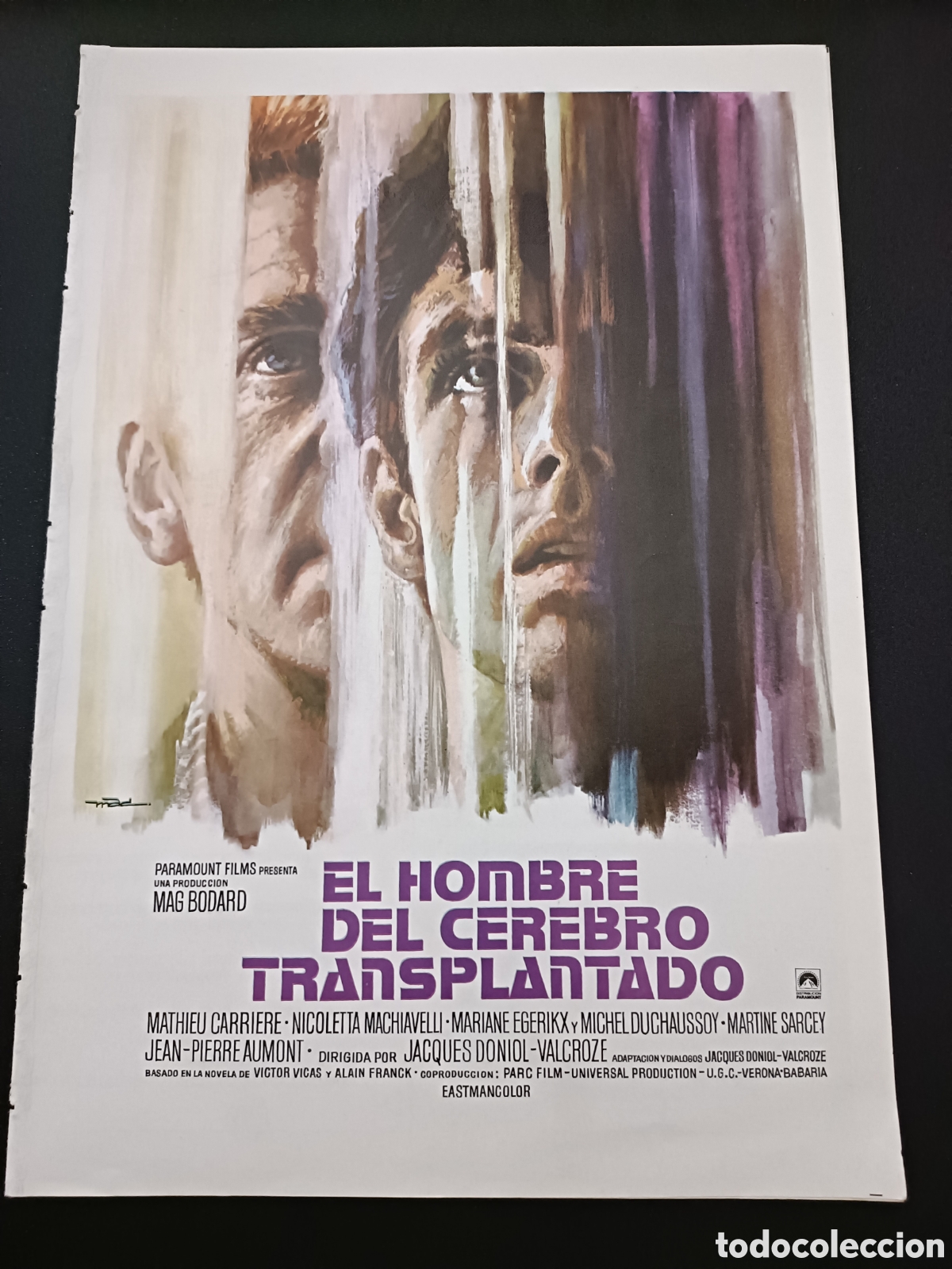Kino: EL HOMBRE DEL CEREBRO TRANSPLANTADO - GU&Iacute;A ORIGINAL DE CINE- B110