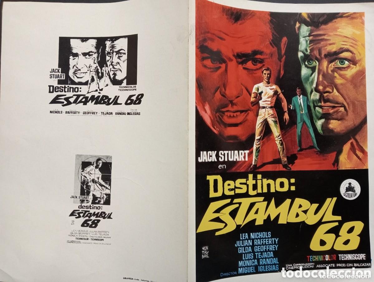 Cine: A&Ntilde;O 1968. DESTINO: ESTAMBUL 68. JACK STUART. LEA NICHOLS, JULIAN RAFFERTY, GILDA GEOFFREY, TEJADA...