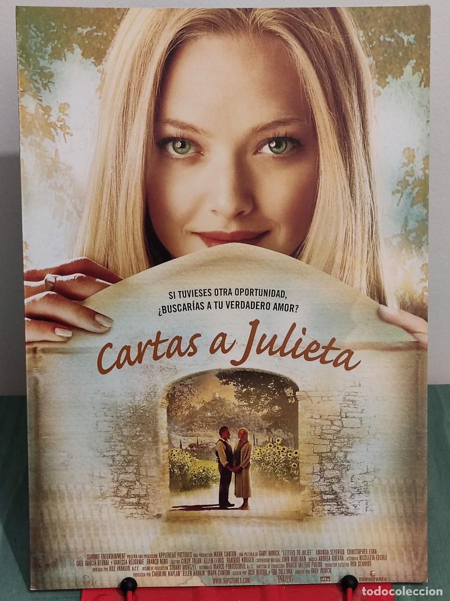 Cin&eacute;ma: Cartas a Julieta . Guia publicitaria 6 paginas