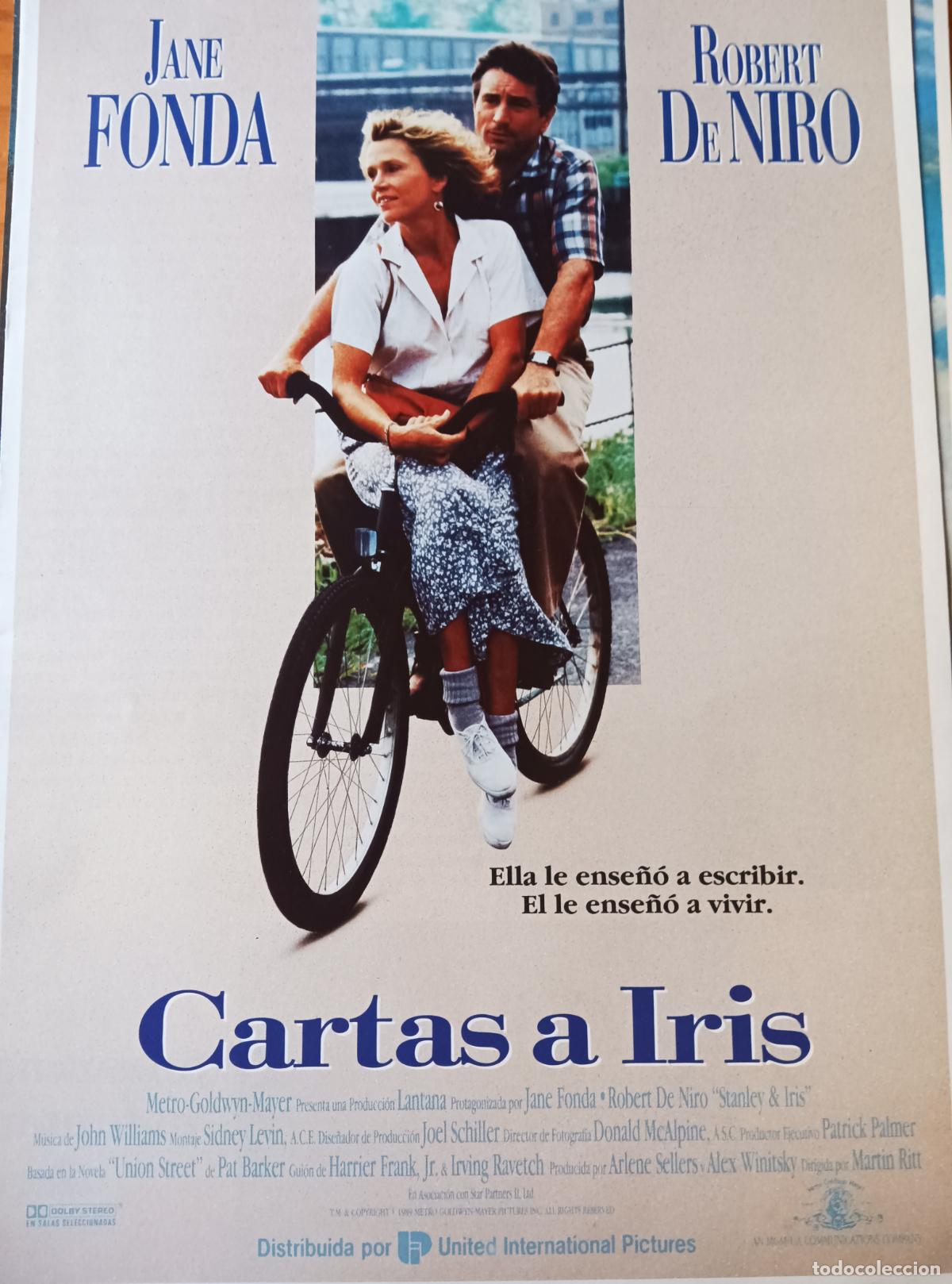 Cine: CARTAS A IRIS con Robert de Niro, Jane Fonda... GUIA PUBLICITARIA PARA DISTRIBUIDORES