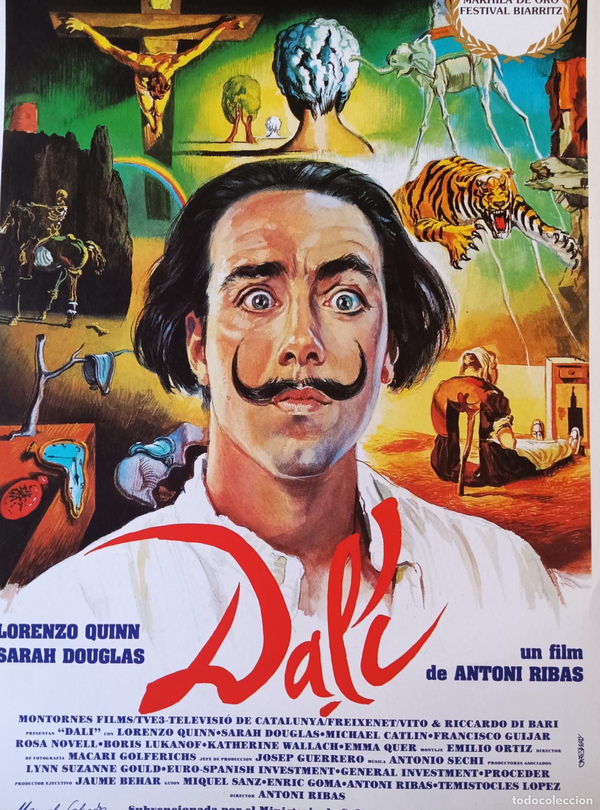 Cine: DALI de Antoni Ribas con Lorenzo Quinn, Sarah Douglas... GUIA PUBLICITARIA DISTRIBUIDORES
