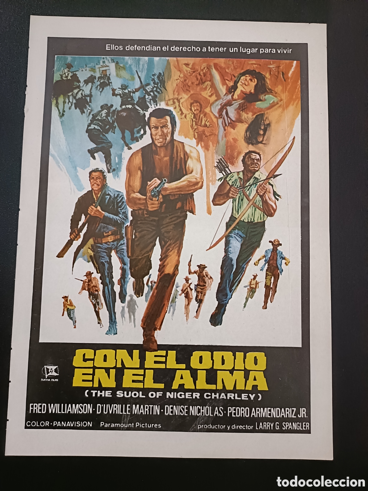 Cine: DCON EL ODIO EN EL ALMA - GU&Iacute;A ORIGINAL DE CINE - B113