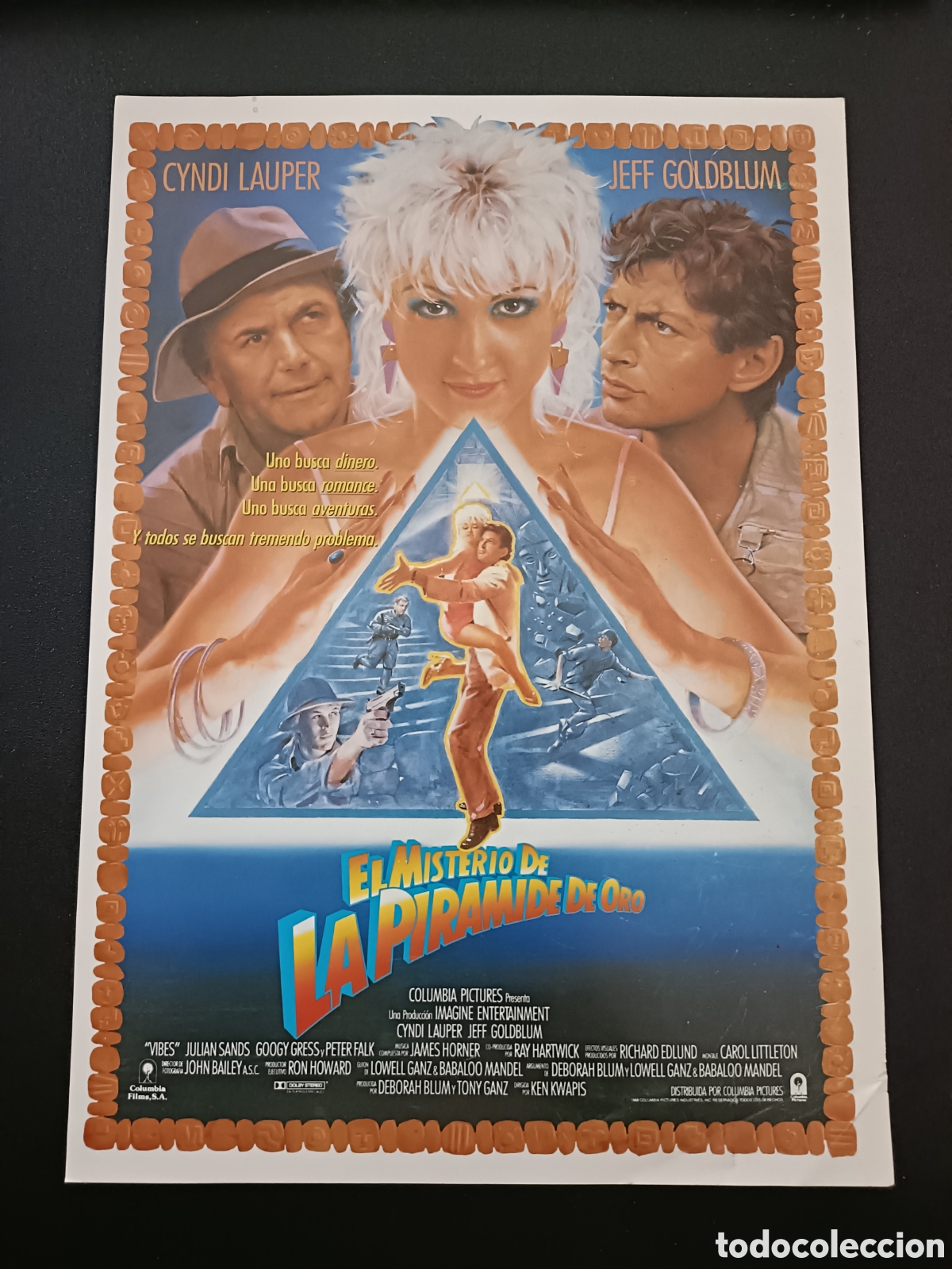Cine: EL MISTERIO DE LA PIRAMIDE DE ORO - GU&Iacute;A ORIGINAL DE CINE - B113