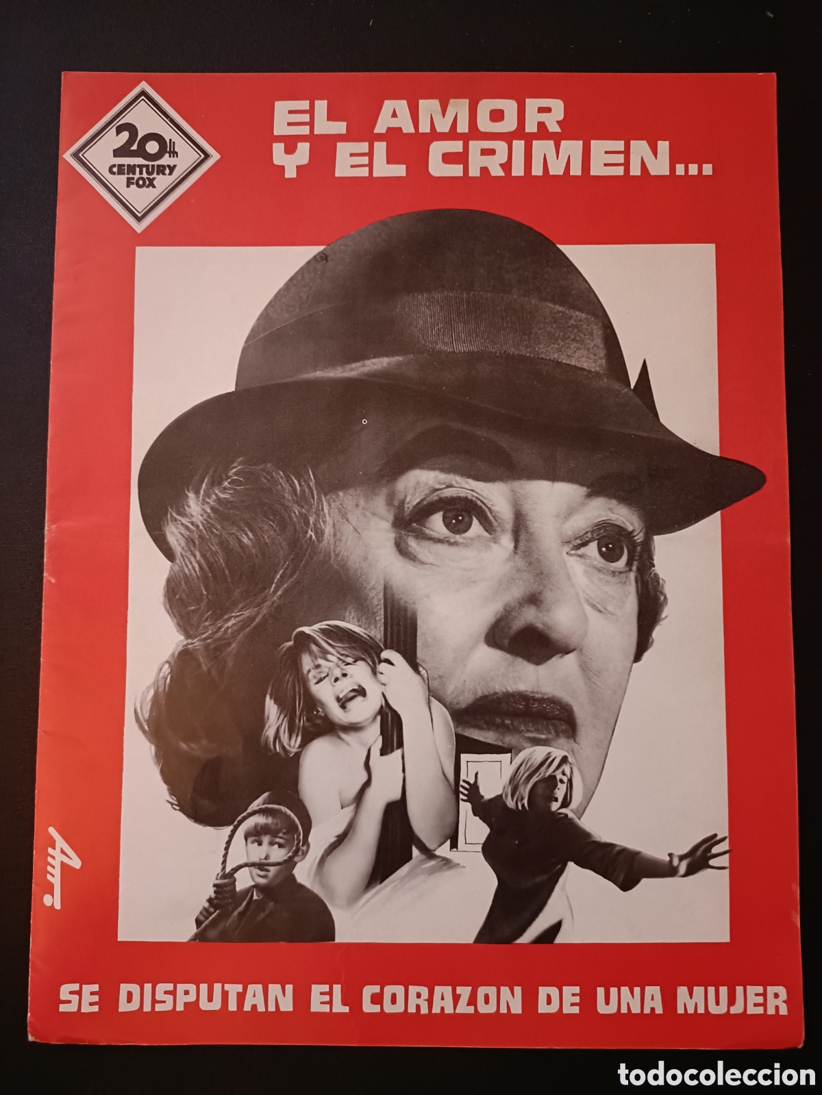 Cine: MERCED DEL ODIO HAMMER BETTE DAVIS - GU&Iacute;A ORIGINAL DE CINE - B118