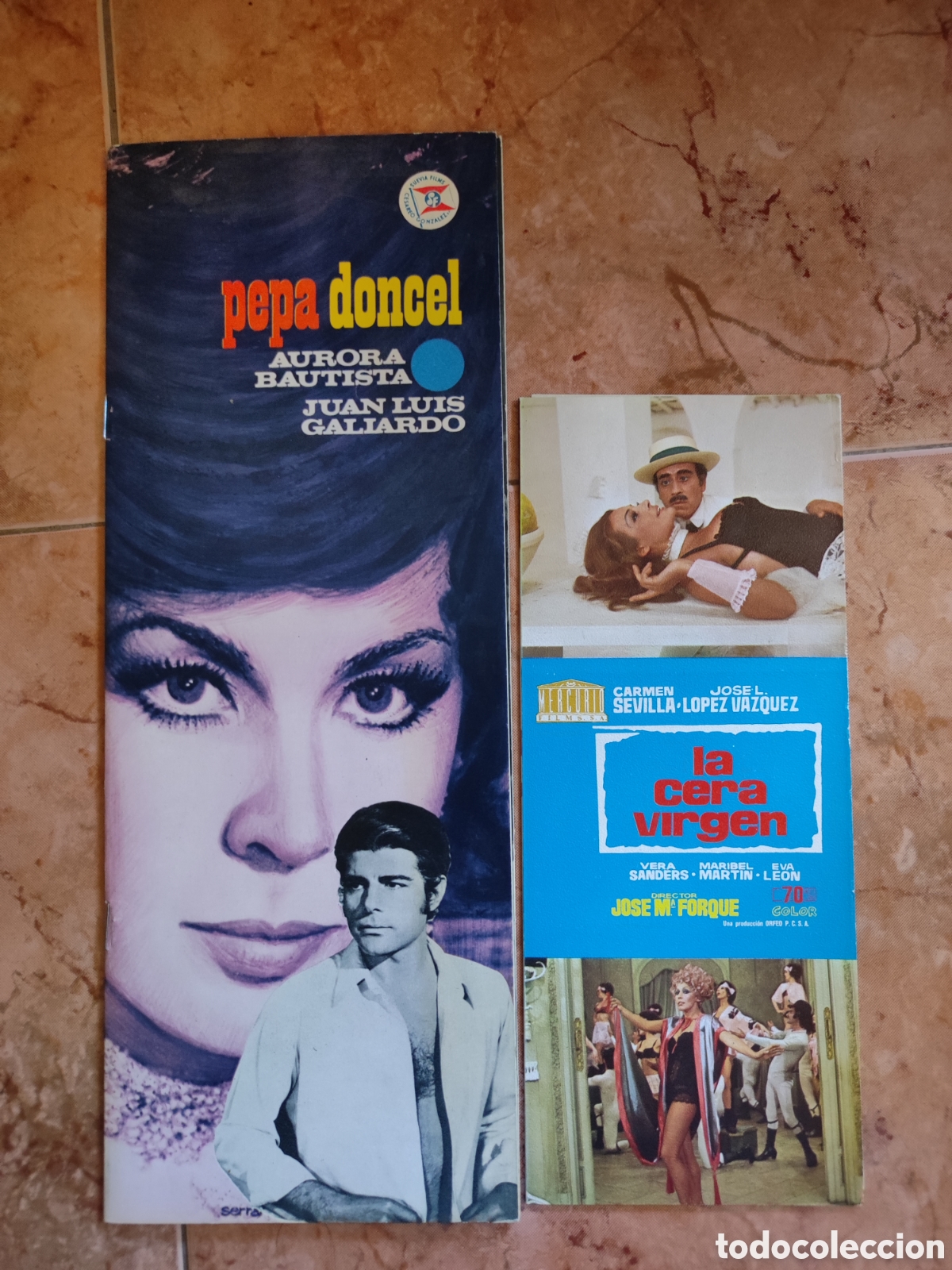 Cin&eacute;ma: 2 gu&iacute;as ,la cera virgen y pepa doncel