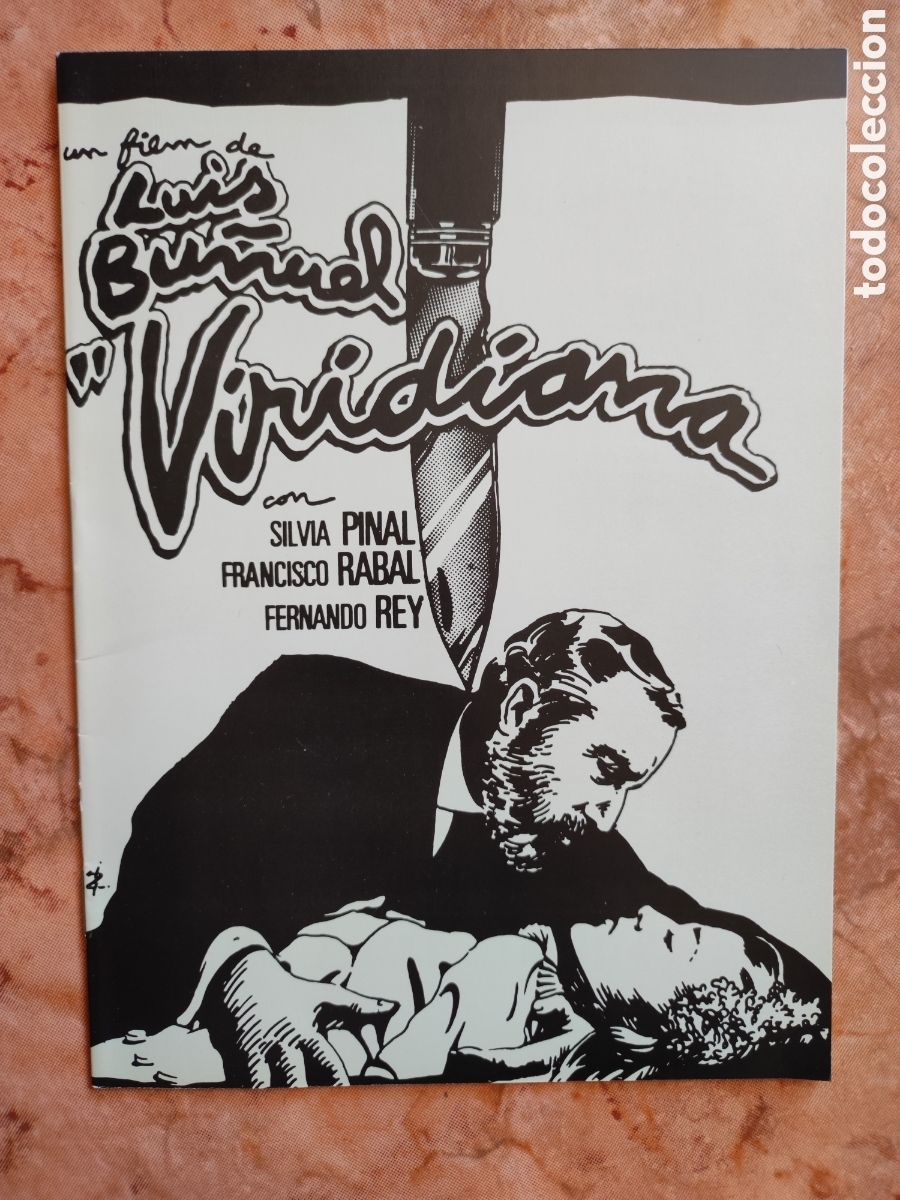 Cin&eacute;ma: Gu&iacute;a de Prensa Original VIRIDIANA (1977) Luis Bu&ntilde;uel - Dise&ntilde;o Iv&aacute;n Zulueta - COMPLETA