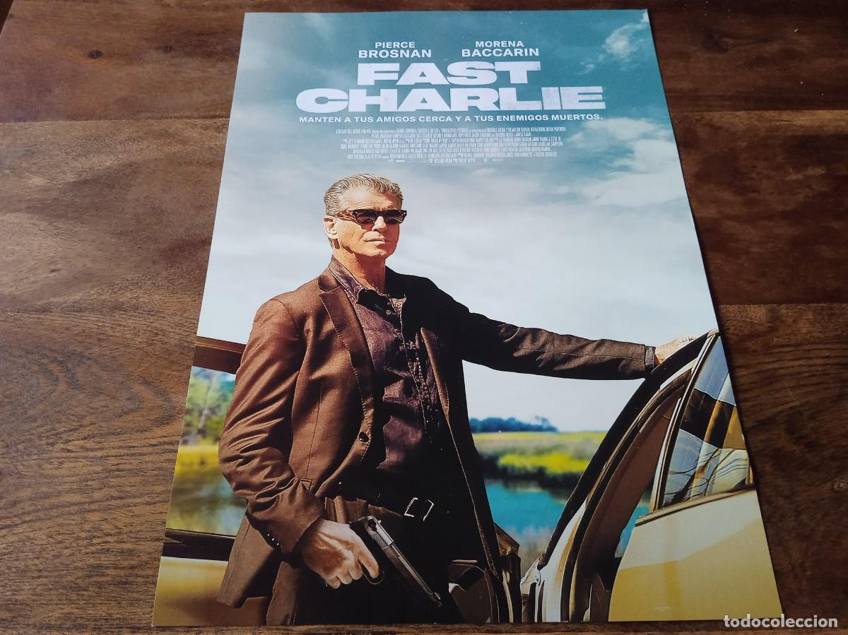 Cin&eacute;ma: Fast Charlie - Pierce Brosnan, Morena Baccarin, James Caan - Guia original Vertice 2023
