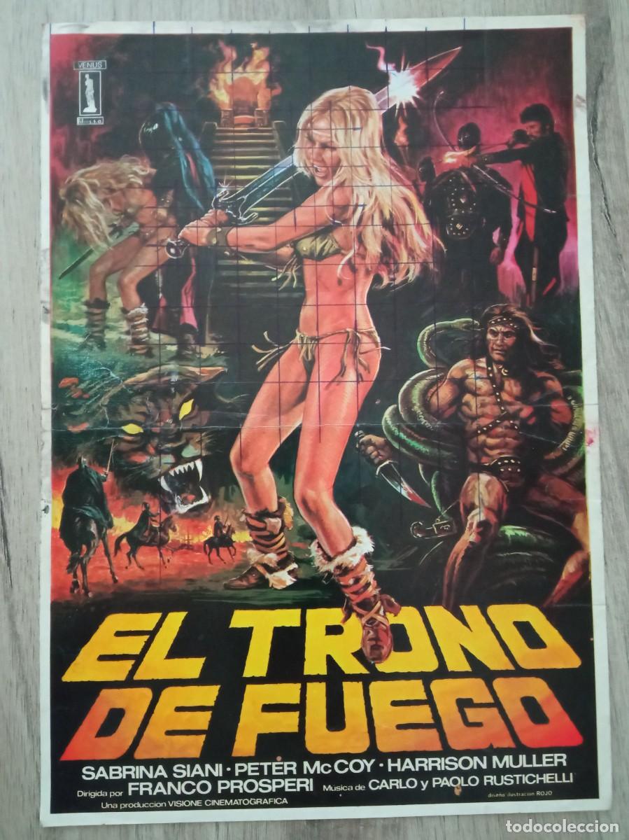 Cinema: GU&Iacute;A PUBLICITARIA DE LA PEL&Iacute;CULA EL TRONO DE FUEGO, SABRINA SIANI