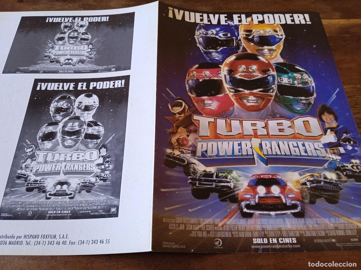 Cinema: Turbo Power Rangers - Jason David Frank, Steve Cardenas, - Gu&iacute;a original Fox 1997