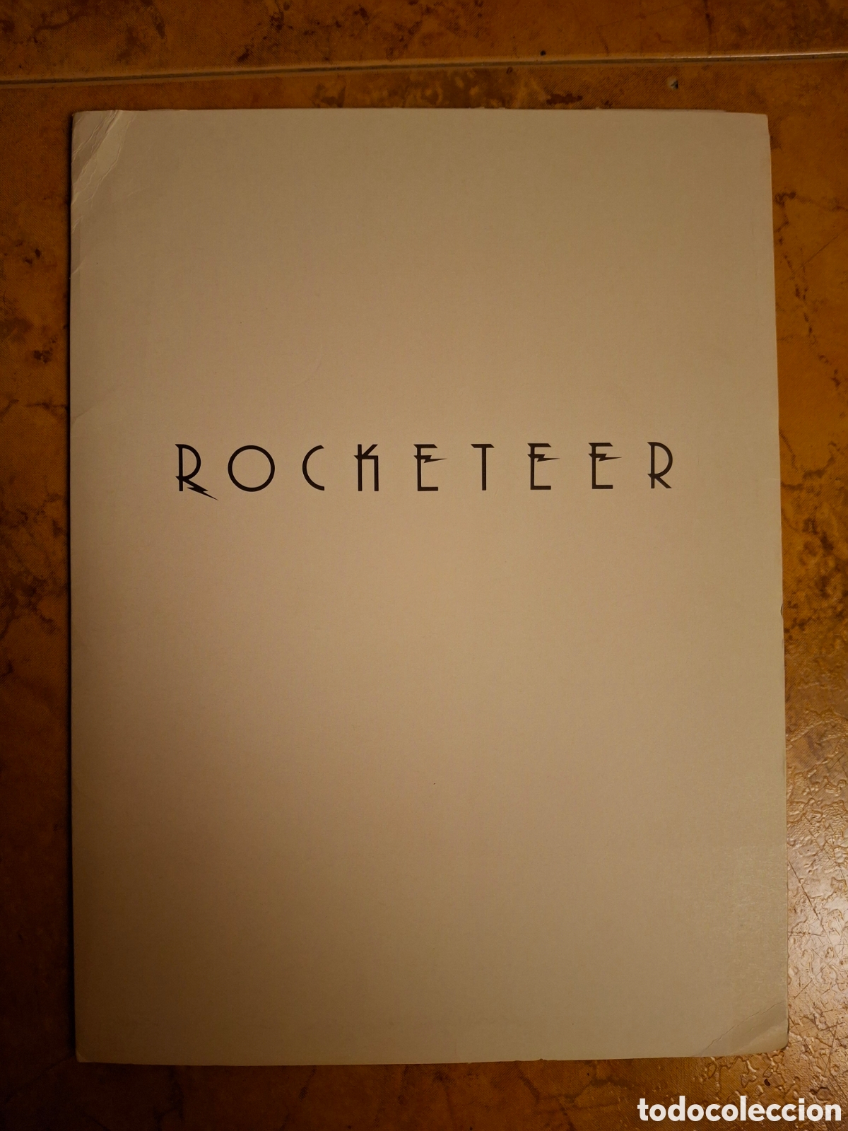 Cinema: Dossier de Prensa Original Cinema - THE ROCKETEER (1991) Walt Disney - Notas de Producci&oacute;n