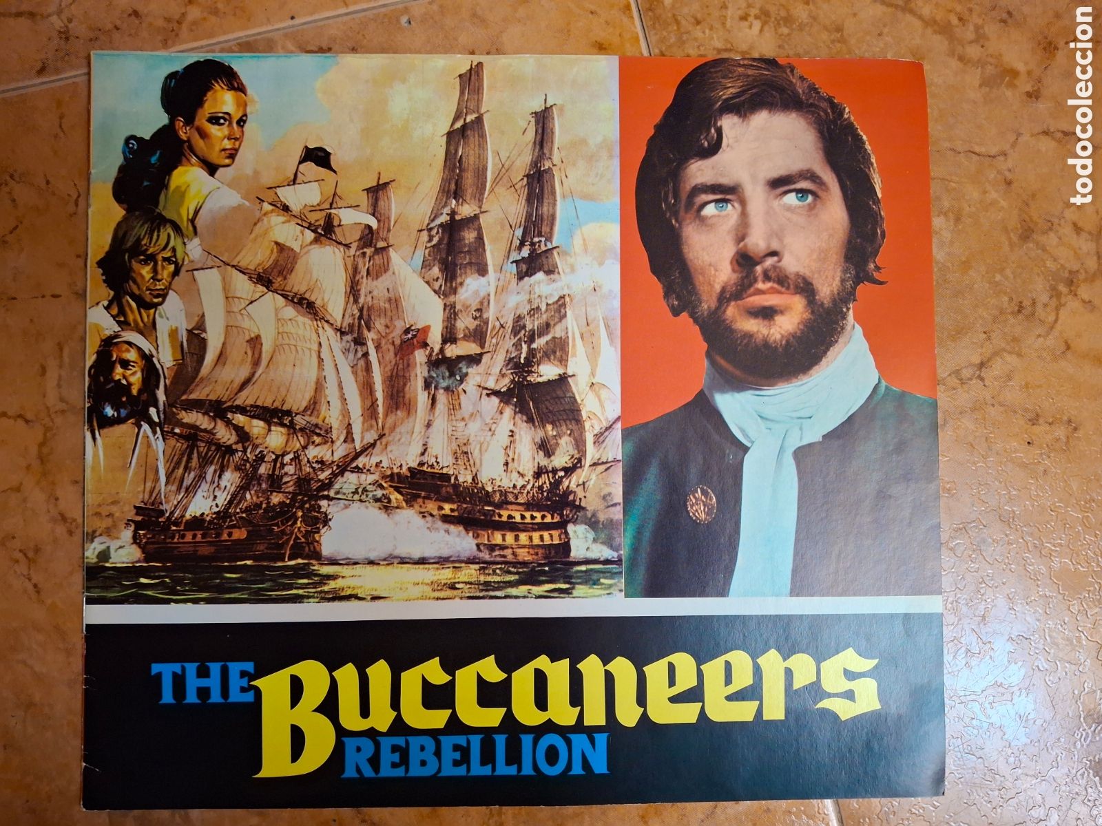 Cinema: Rara Gu&iacute;a Cinematogr&aacute;fica Internacional (Pressbook) Triling&uuml;e - La rebeli&oacute;n de los bucaneros (1972)