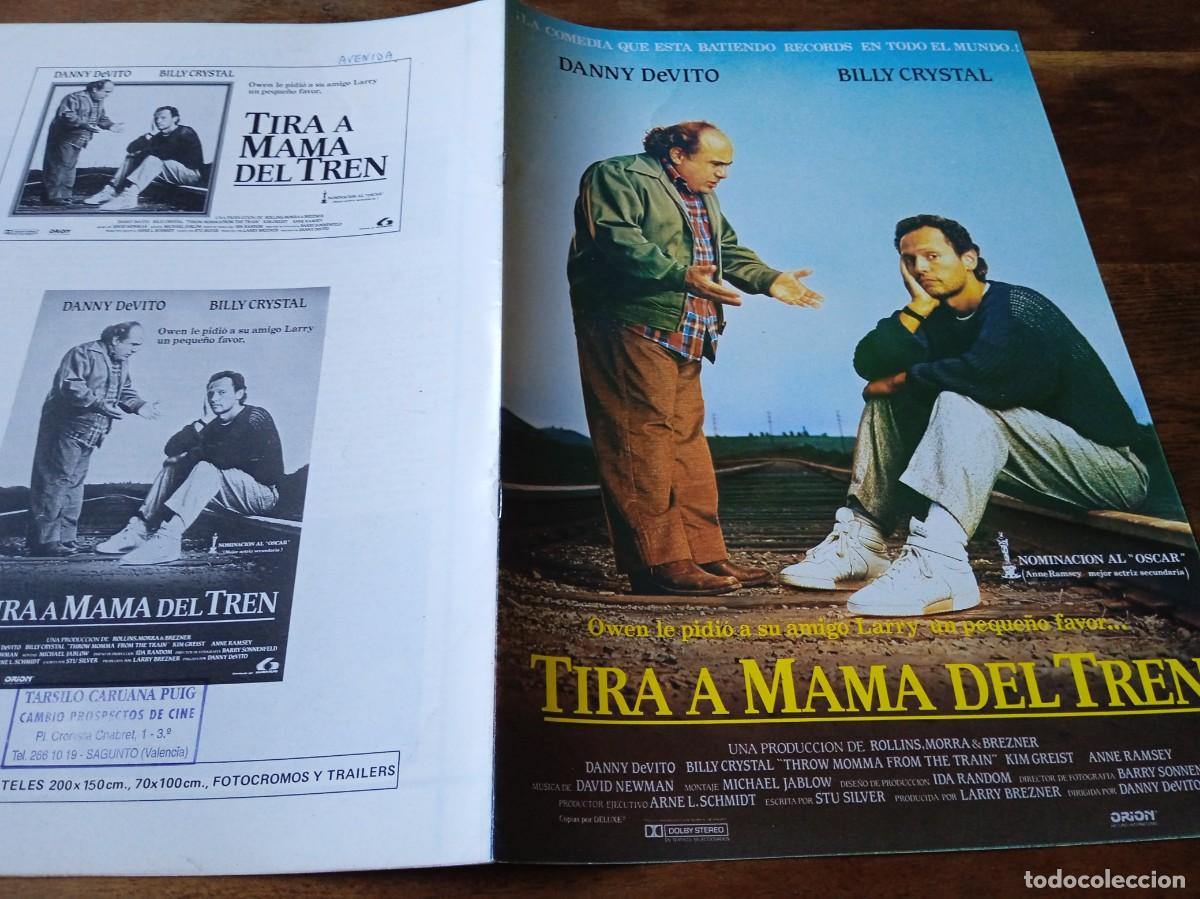 Cin&eacute;ma: Tira a mam&aacute; del tren - Danny Devito, Billy crystal, Kim Greist - Gu&iacute;a original Lauren 1987
