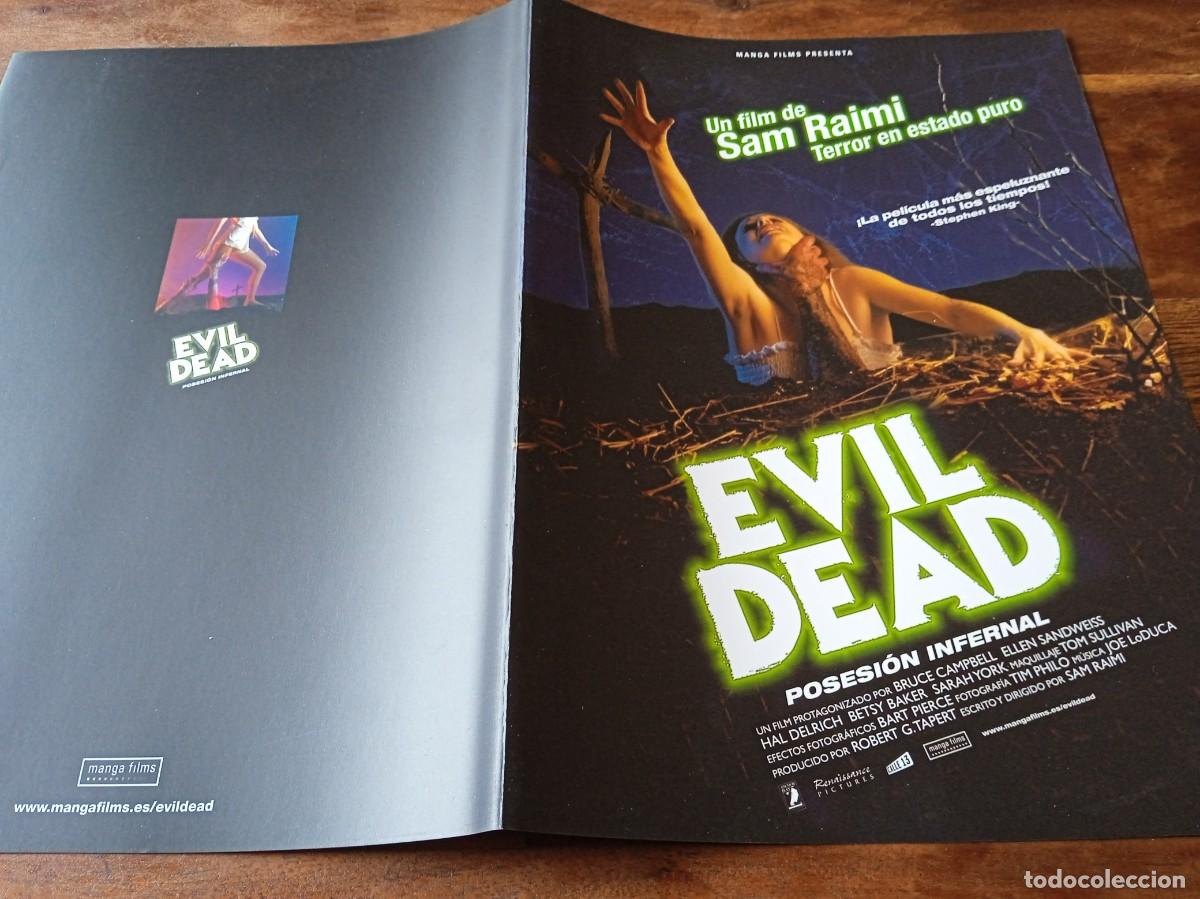 Cin&eacute;ma: Evil dead posesion infernal - Bruce Campbell, Sam Raimi - Guia original Manga reposicion