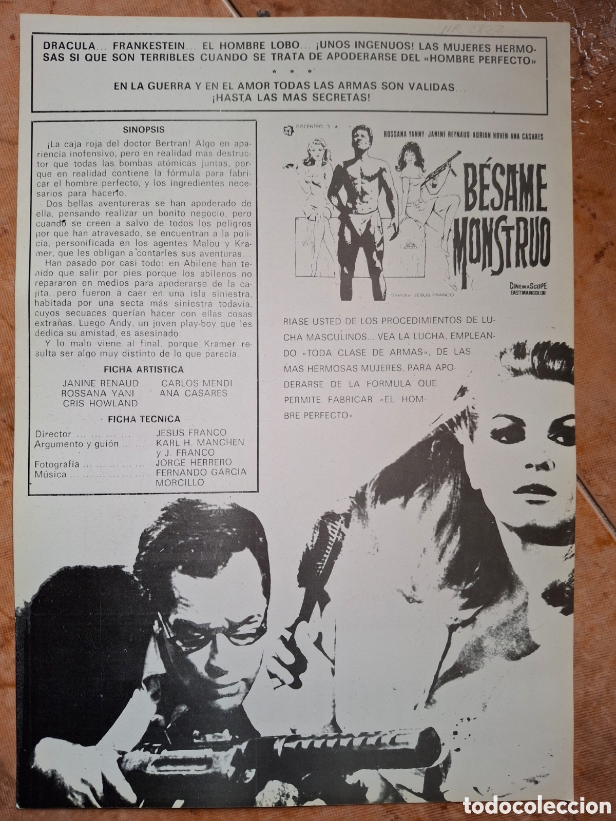 Cine: B&eacute;same monstruo..... - Foto 2