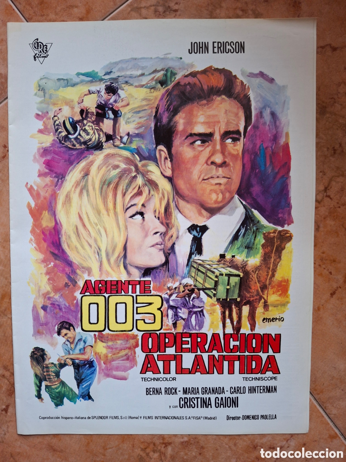 Cine: Agente 003 operaci&oacute;n atl&aacute;ntida