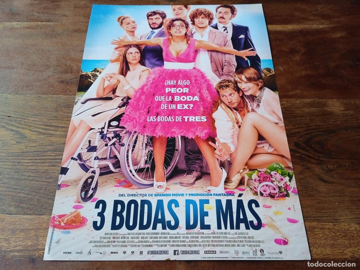 Cin&eacute;ma: 3 Bodas de m&aacute;s - Inma Cuesta, Quim Gutierrez, Paco Leon, Martin Rivas - Guia original Warner 2013