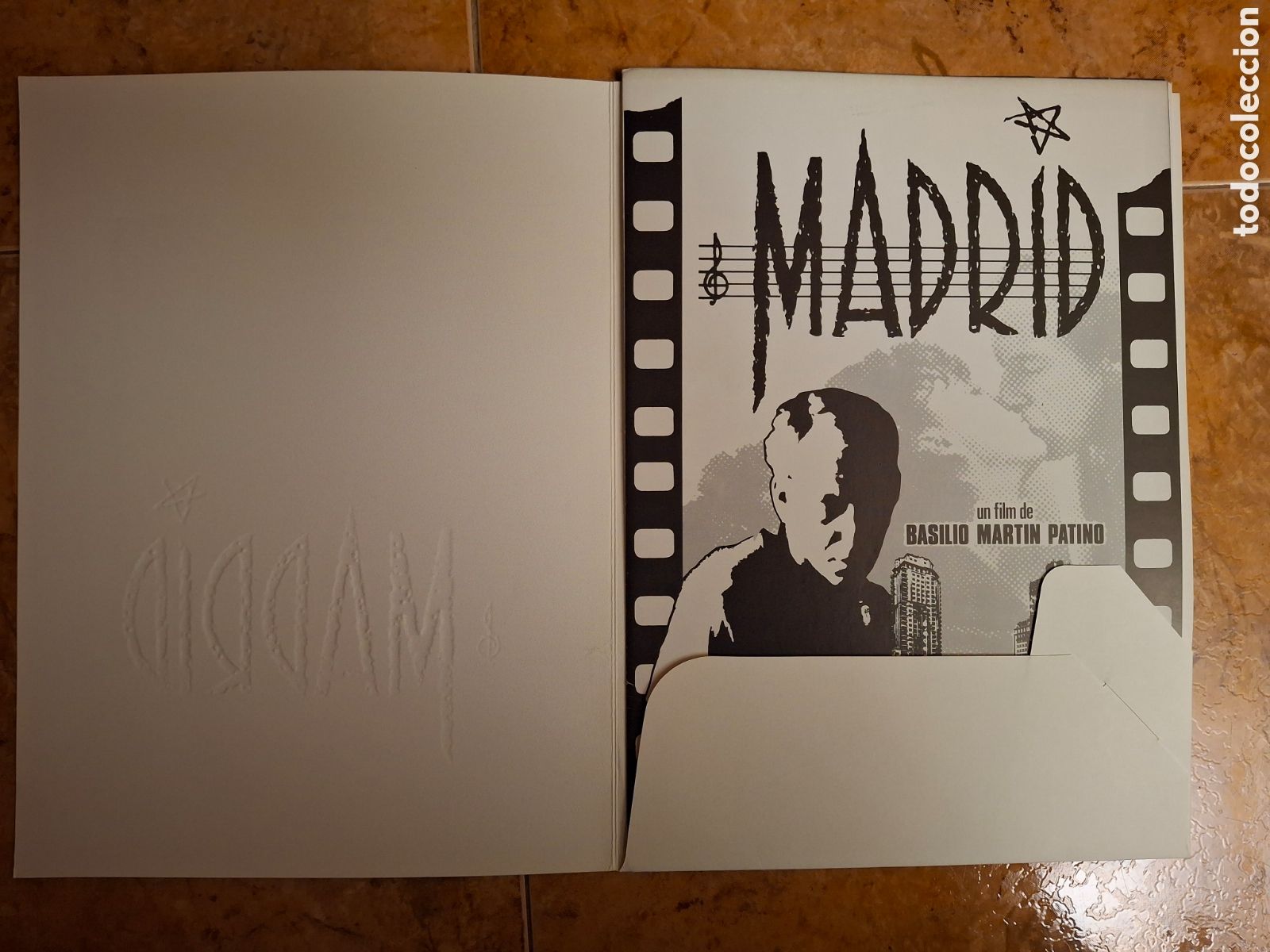Cinema: Dossier Carpeta De Prensa Original Pel&iacute;cula MADRID (Basilio Mart&iacute;n Patino, 1987) - Memorabilia Cine