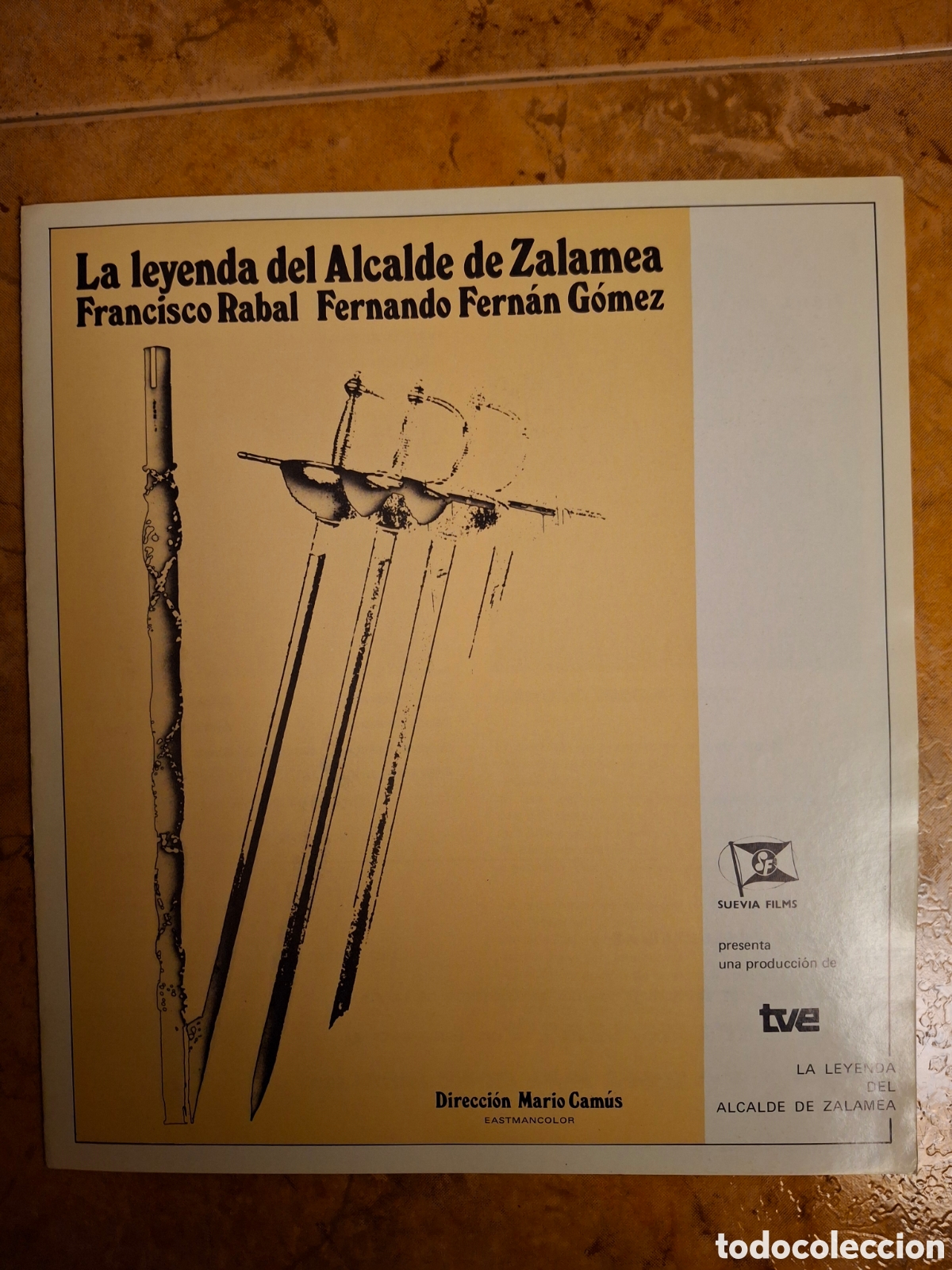 Cinema: Gu&iacute;a de Prensa Original (Pressbook) - La Leyenda del Alcalde de Zalamea (1973) - Mario Camus