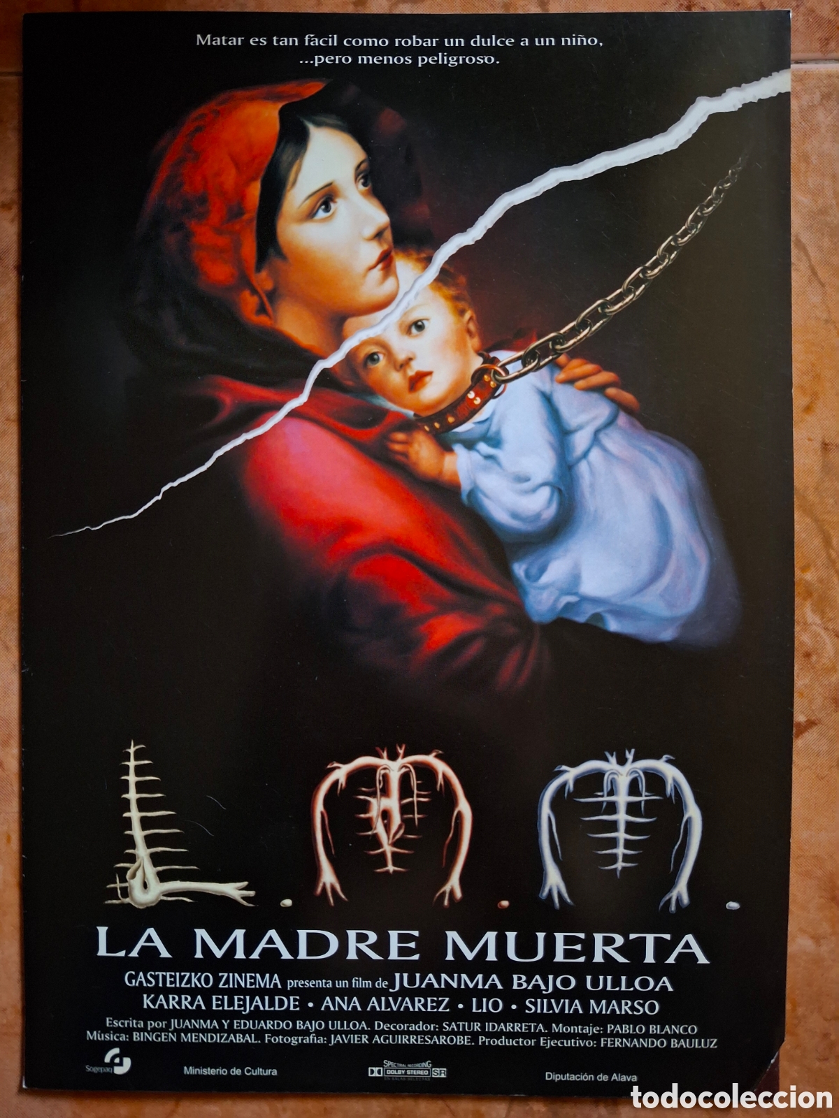 Cine: Gu&iacute;a de Prensa Incompleta + Foto Fija - La Madre Muerta (Juanma Bajo Ulloa, 1993) - Original Colecci