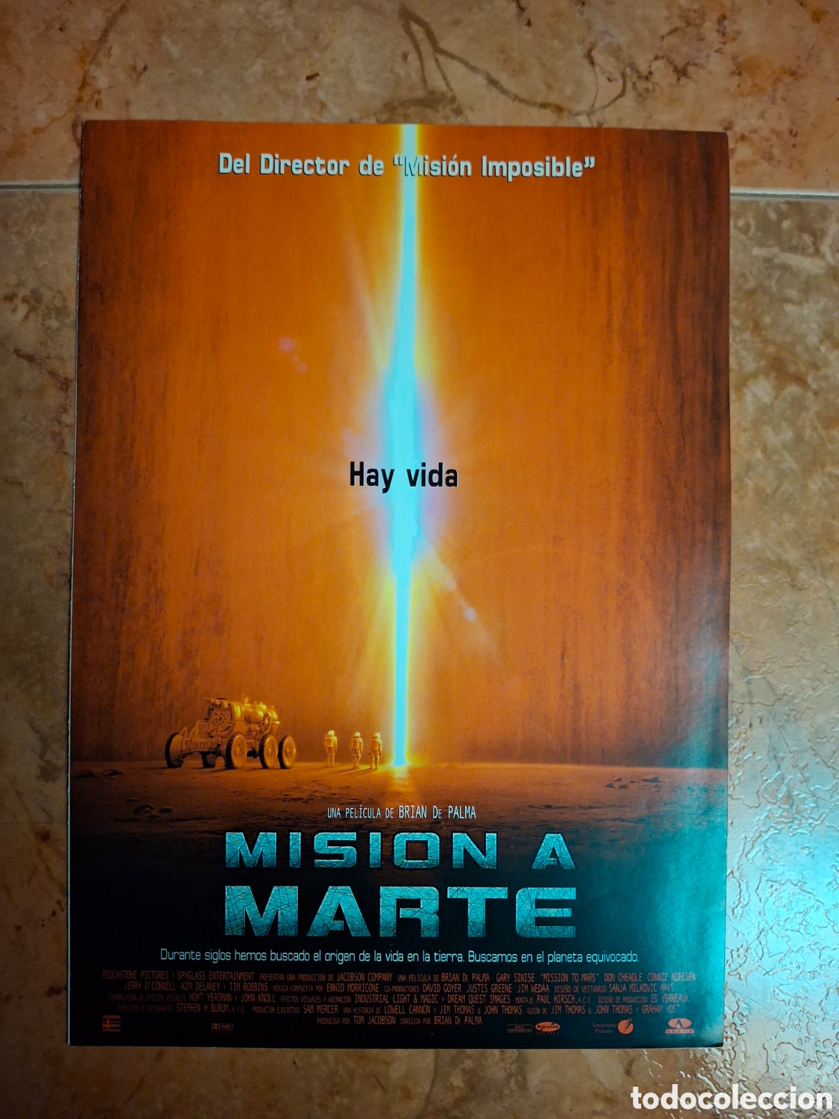 Cinema: Misi&oacute;n a marte......
