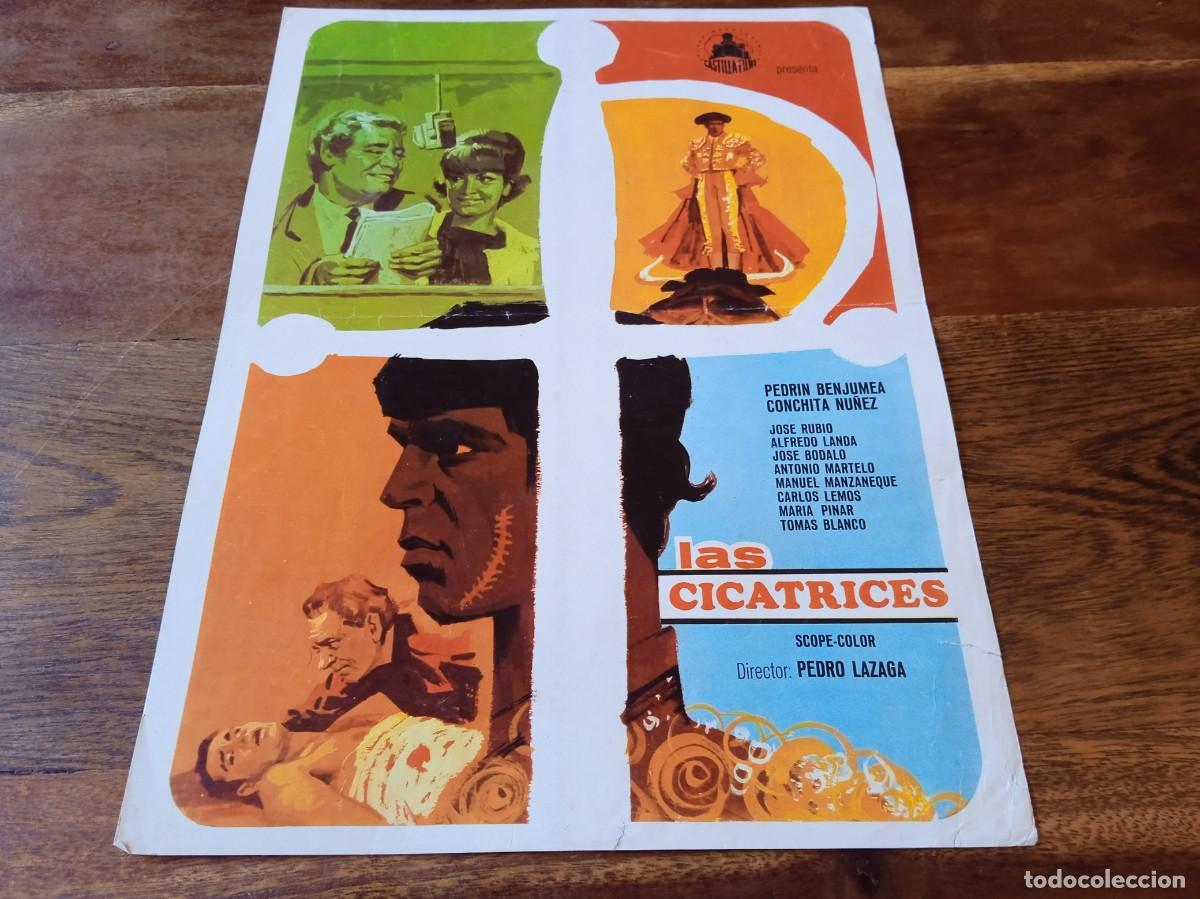 Cine: Las Cicatrices - Pedrin Benjumea, Concha Nu&ntilde;ez, Alfredo Landa - Guia original Castilla 1967