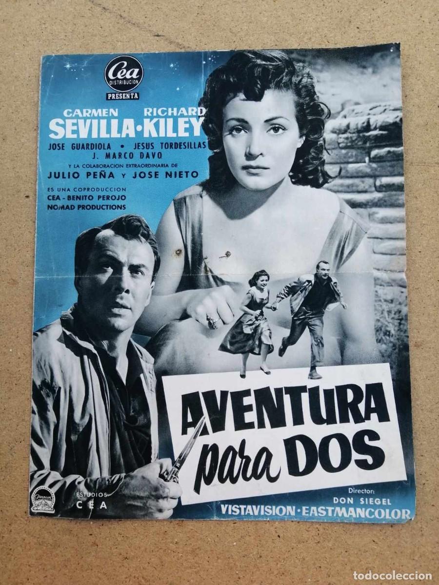 Cine: GUIA CINEMATOGRAFICA DOBLE. AVENTURA PARA DOS (CARMEN SEVILLA)