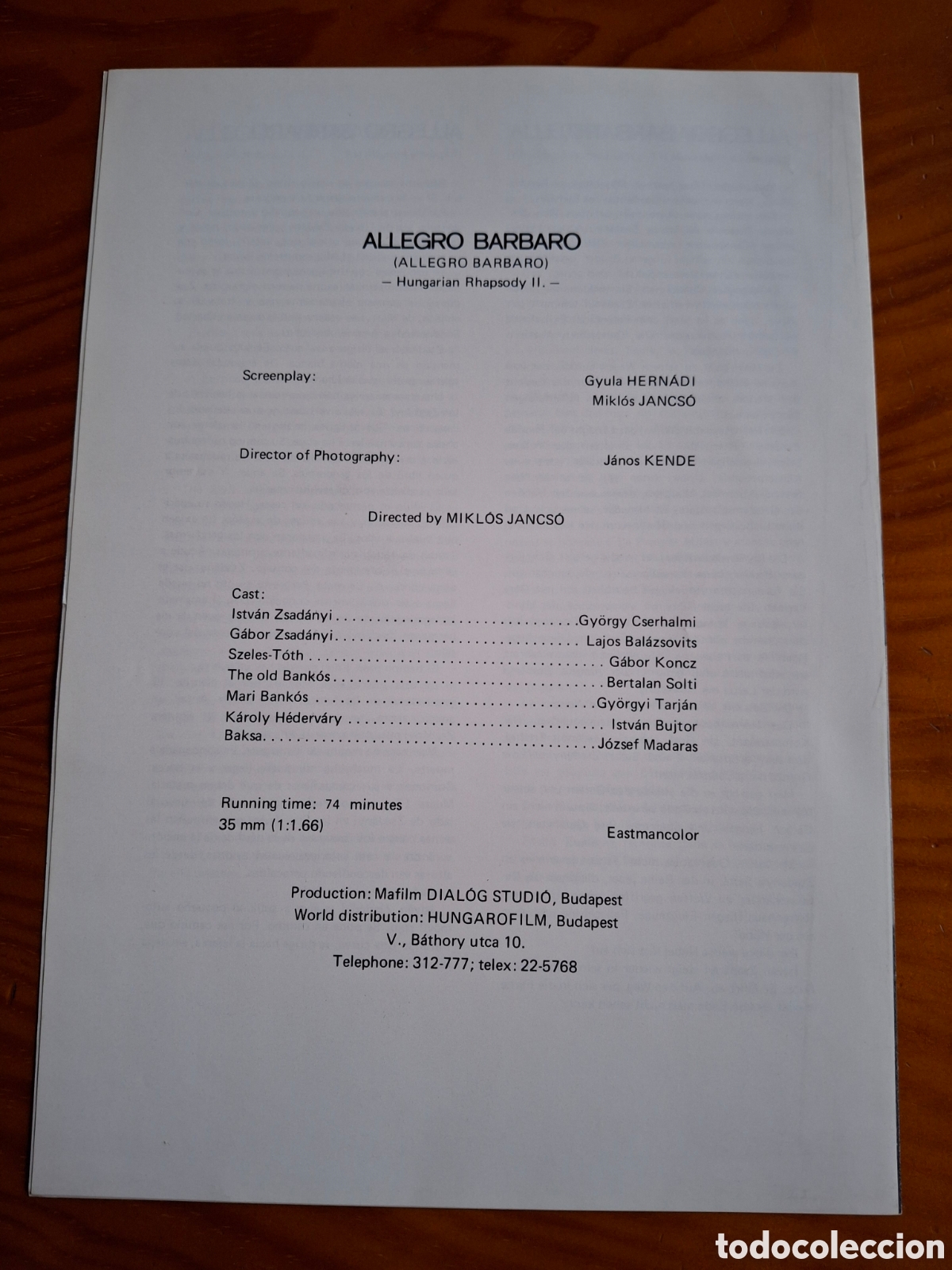 Cine: Allegro b&aacute;rbaro...... - Foto 2