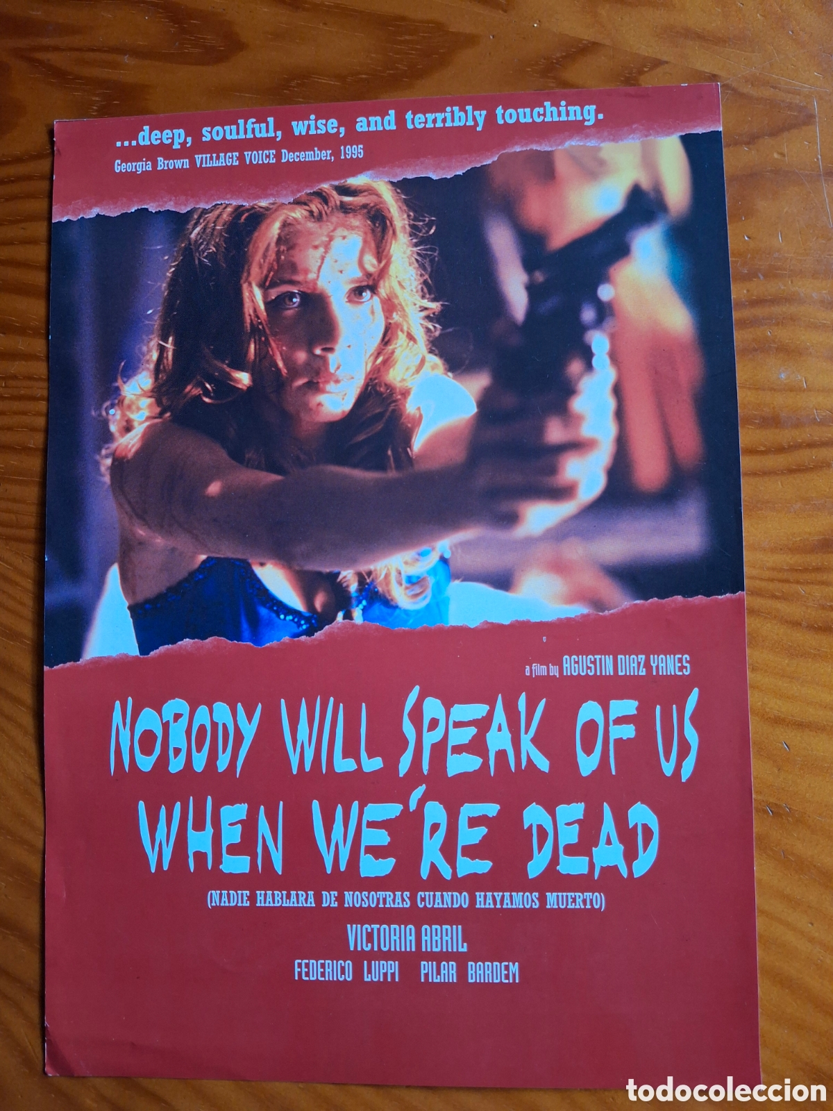 Cinema: Nobody Will speak of us when we're dead