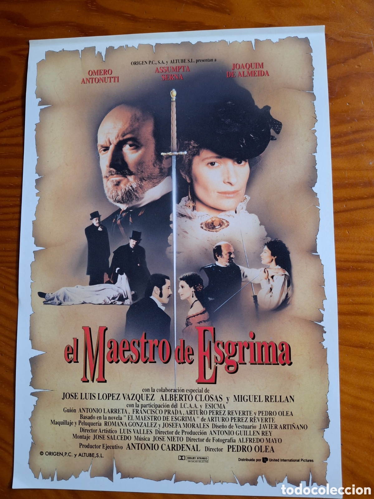 Cine: El maestro de esgrima - Foto 1