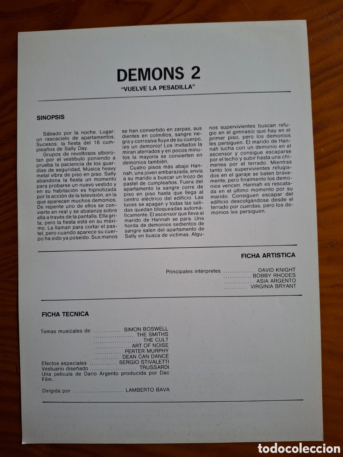 Cine: Demons 2.............. - Foto 2