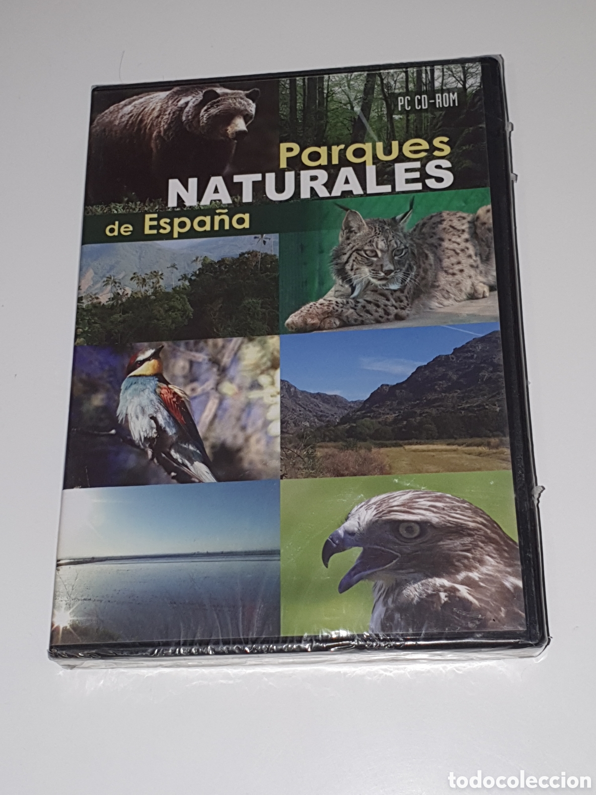 Cine: 24-Dvd. Pc Cd-Rom - Parques Narurales De Espa&ntilde;a, Nuevo, Precintado Original, Sin Estrenar Ni Usar.
