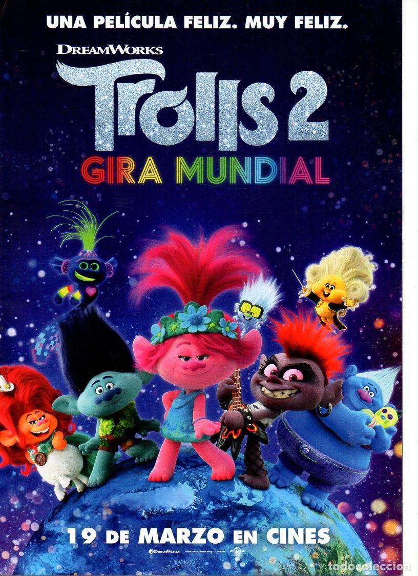 Cine: TROLLS 2 (GIRA MUNDIAL): DIBUJOS ANIMADOS ES UNA GU&Iacute;A NO ES UN DVD