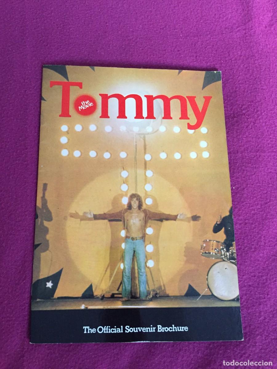 Cine: THE WHO TOMMY. GUIA DE CINE EN INGLES 28 PGS. OPERA ROCK - ELTHON JOHN OLIVER REED ANN MARGRET