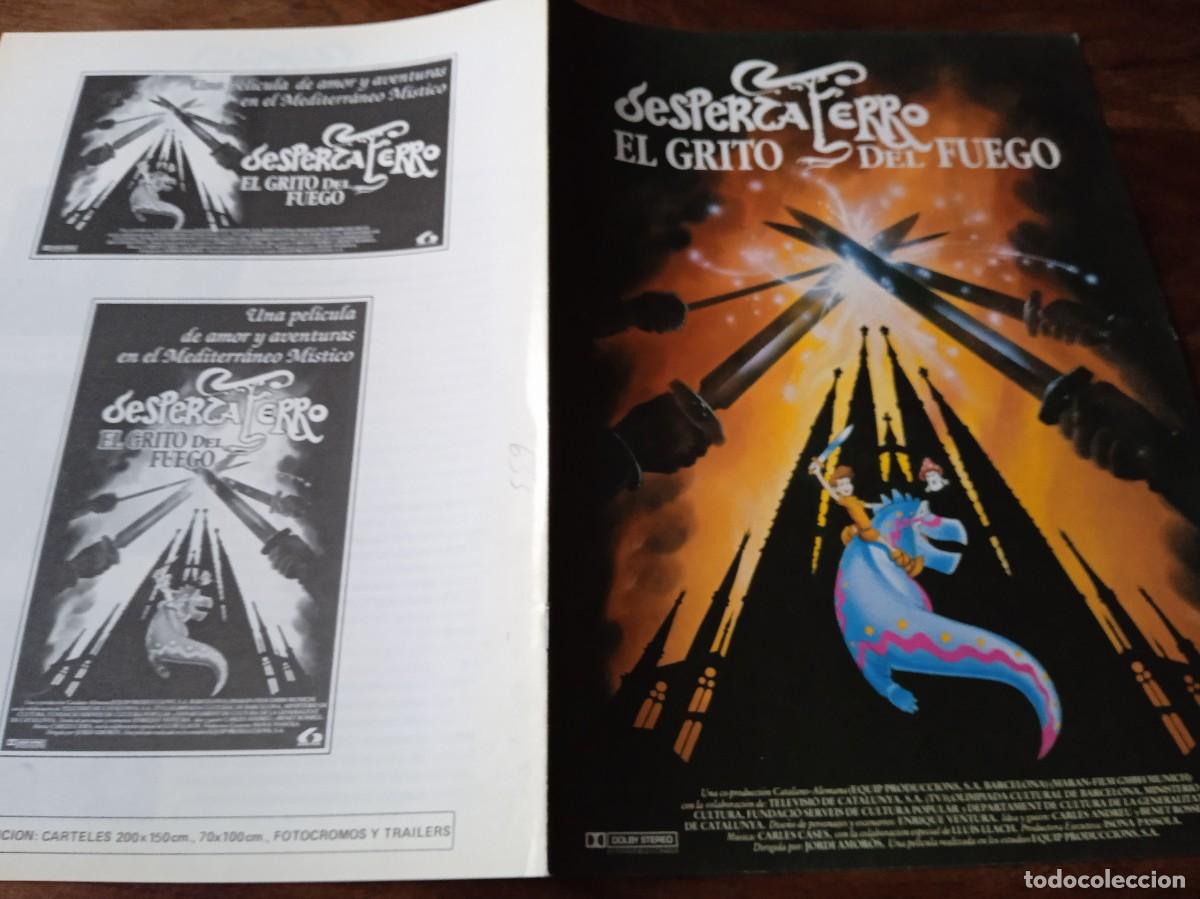 Cin&eacute;ma: Despertaferro el grito del fuego - Animacion - Dir. Jordi Amor&oacute;s - Guia original Lauren 1990
