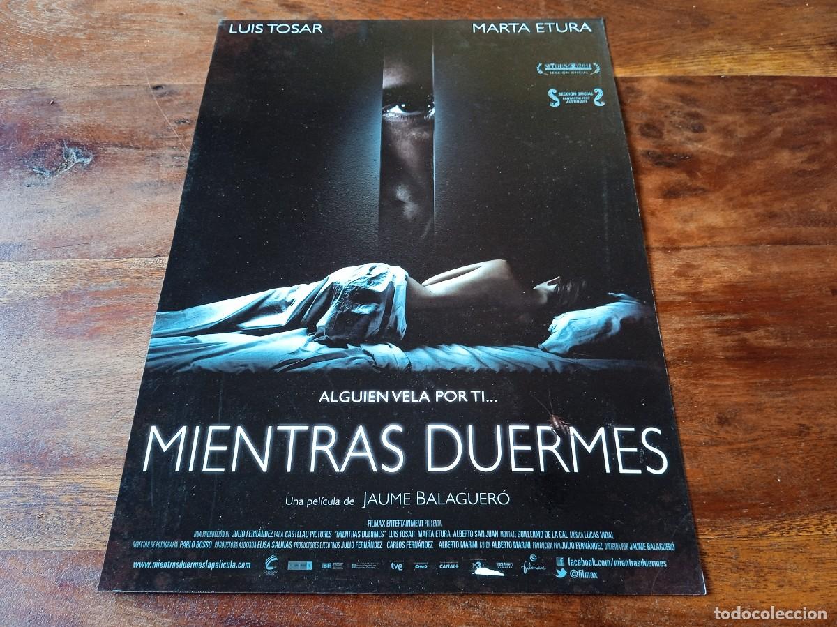 Cine: Mientras duermes - Luis Tosar, Marta Etura, Jaume Balaguero - Gu&iacute;a original Filmax 2011