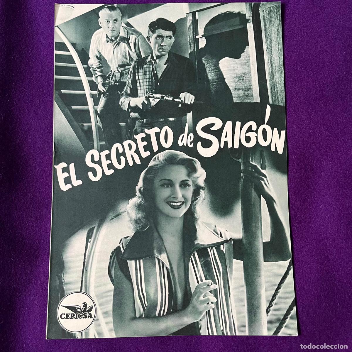 Cinema: GUIA ORIGINAL PELICULA EL SECRETO DE SAIGON. CEPICSA. PROGRAMA PRESS BOOK. CINE.