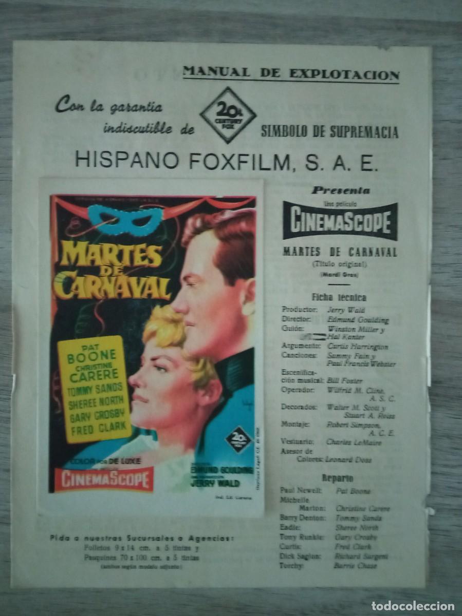 Cine: MARTES DE CARNAVAL, PROGRAMA Y CLICH&Eacute;S DE SOLIG&Oacute; - Foto 1