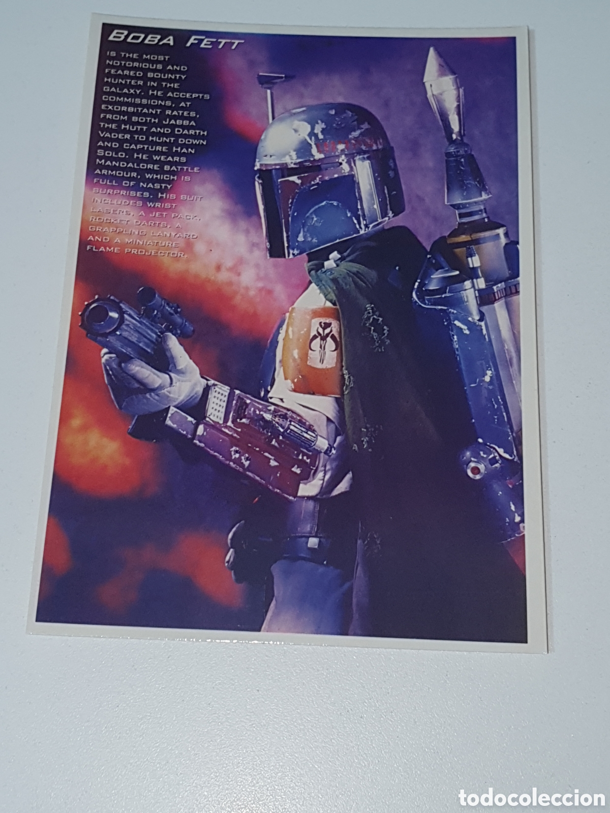 Cine: Postal - 233. Star Wars, Boba Fett - 608 - Sin Circular.