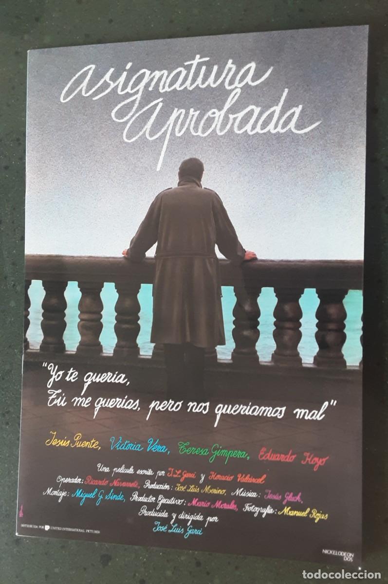 Cine: ASIGNATURA APROBADA, JES&Uacute;S PUENTE, VICTORIA VERA, TERESA GIMPERA