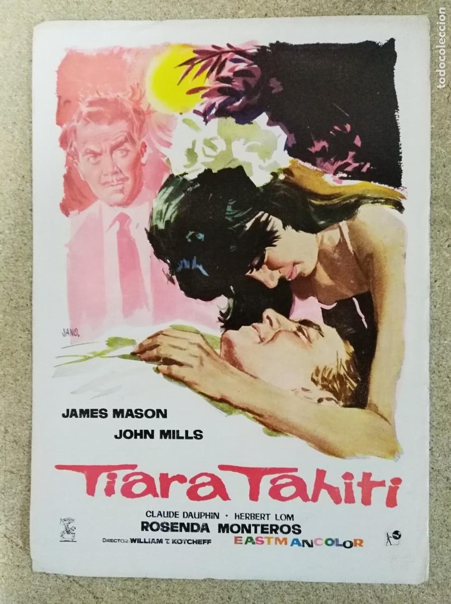 Cinema: Tiara Tahiti.Guia de la Pelicula