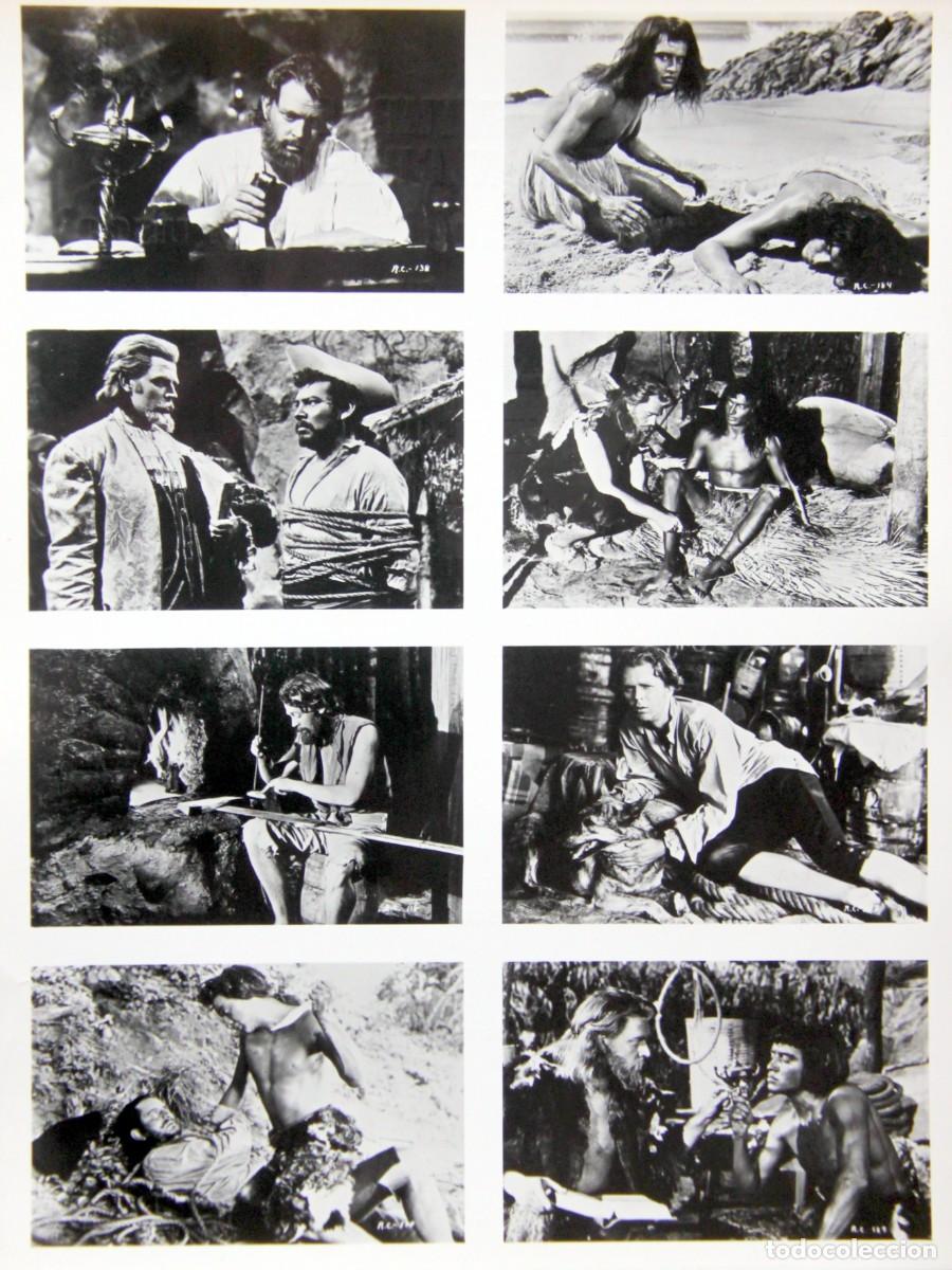 Cine: BU&Ntilde;UEL: ROBINSON CRUSOE - FOTOGRAMAS Y FICHA UNITED ARTISTS - 24 x 18 cm
