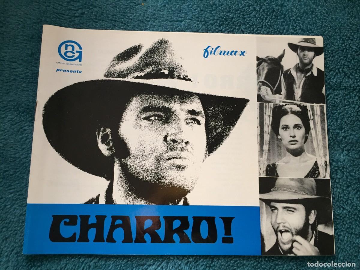 Cine: GUIA PUBLICITARIA CINE PELICULA --- CHARRO ! ELVIS PRESLEY - INA BALIN 1970 - FILMAX